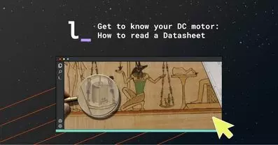 Get to know your DC motor: how to read a datasheet