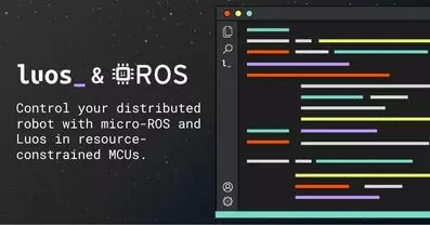 ROS: Control your distributed robot with micro-ROS and Luos in resource-constrained MCUs.