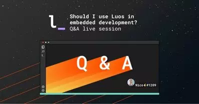 Should I use Luos in embedded development? Q&A live